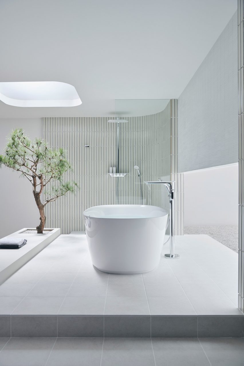 The Rituals of Water bathroom collection by INAX