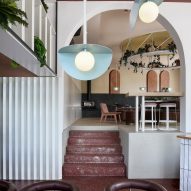 Interiors of Lofos bar designed by Ark4Lab of Architecture