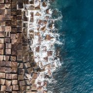 Hungarian photographer Márton Mogyorósy used a drone to capture aerial shots of Barcelona, including Rocardo Bofill's Walden 7