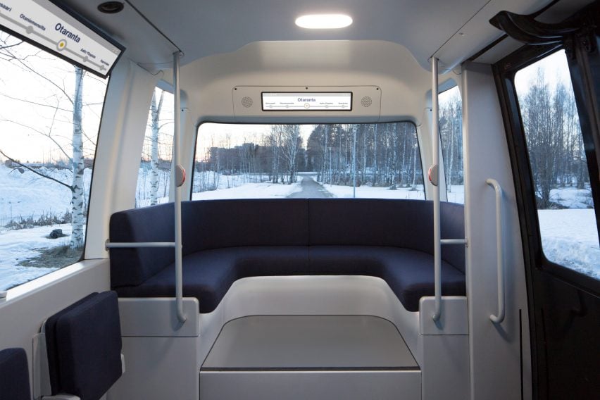 Muji and Sensible 4 debut Gacha self-driving bus in Helsinki