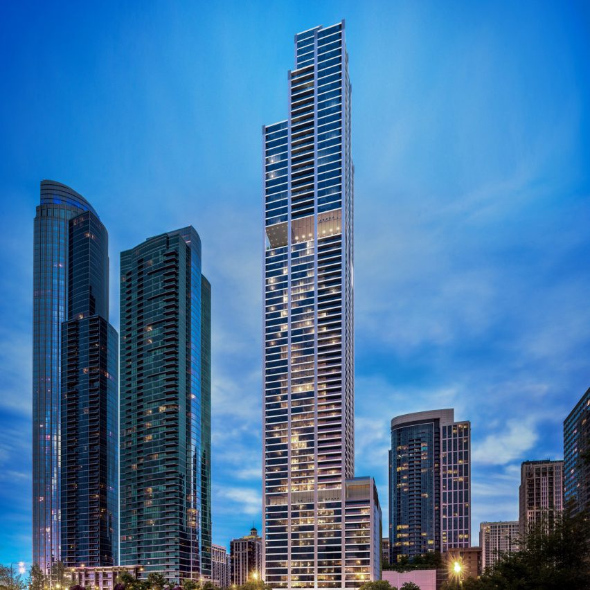 Rafael Viñoly updates NEMA Chicago skyscraper design