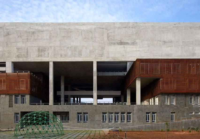 School of Planning and Architecture in Vijayawada, designed by Mobile Offices