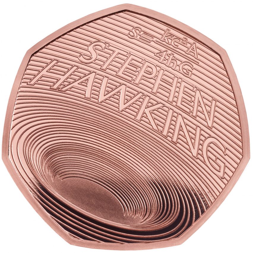 Stephen Hawking commemorative coin