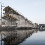 Construction photo of Under by Snøhetta in Båly, Norway