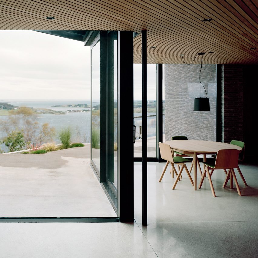 Vacation House on the Mastrafjord by Espen Surnevik