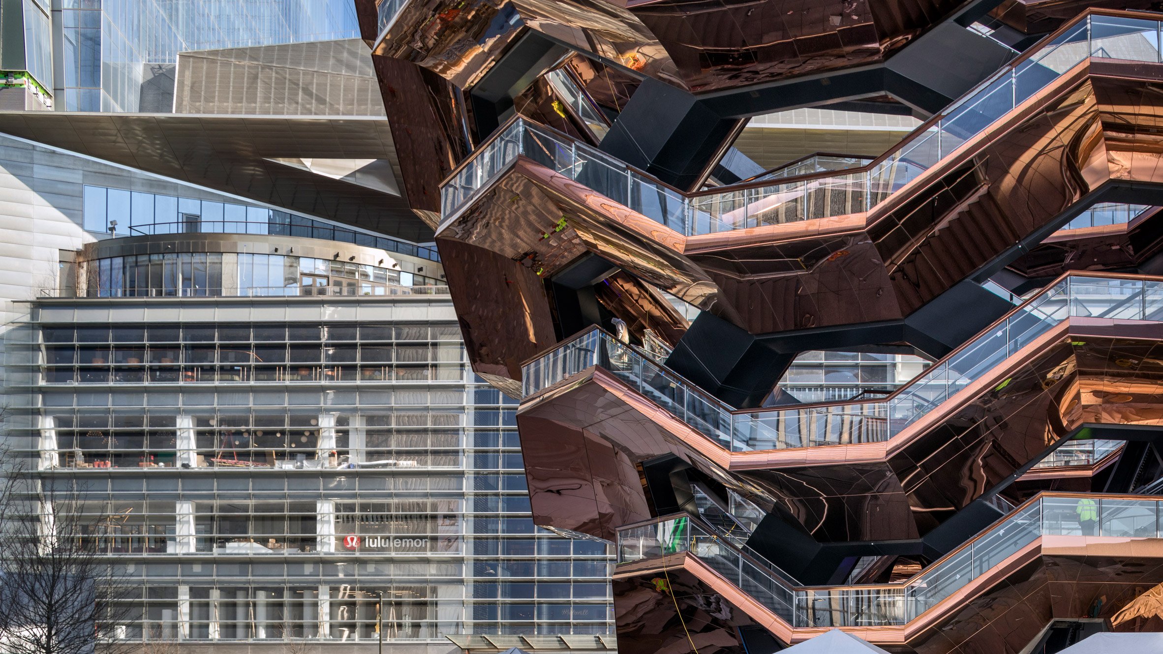 Vessel and The Shops and Restaurants at Hudson Yards