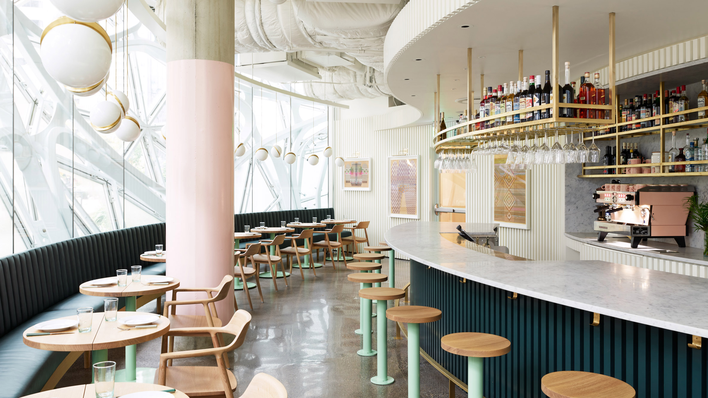 Willmott's Ghost restaurant opens inside Amazon Spheres in Seattle