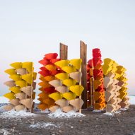 Designers create migration-themed Winter Stations on Toronto beach