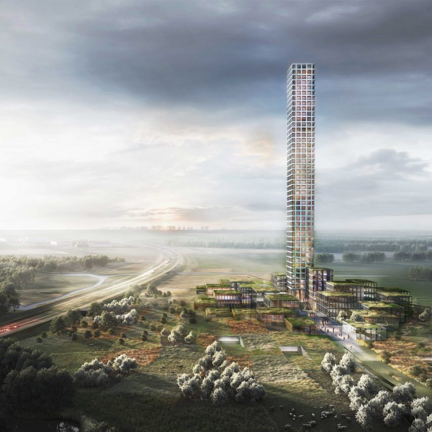 Dorte Mandrup designs Bestseller Tower, the tallest building in Western Europe