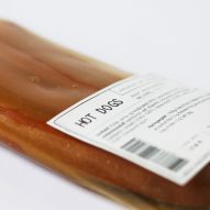 Icelandic design studio makes bioplastic meat packaging from animal byproducts