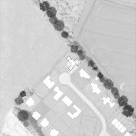 Site plan of Blackrock House by Scullion Architects