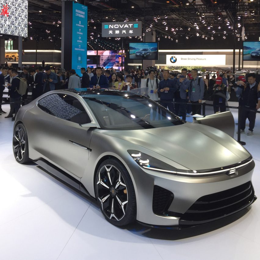 10 electric cars by Chinese car companies at Auto Shanghai 2019: ME-S by Enovate 
