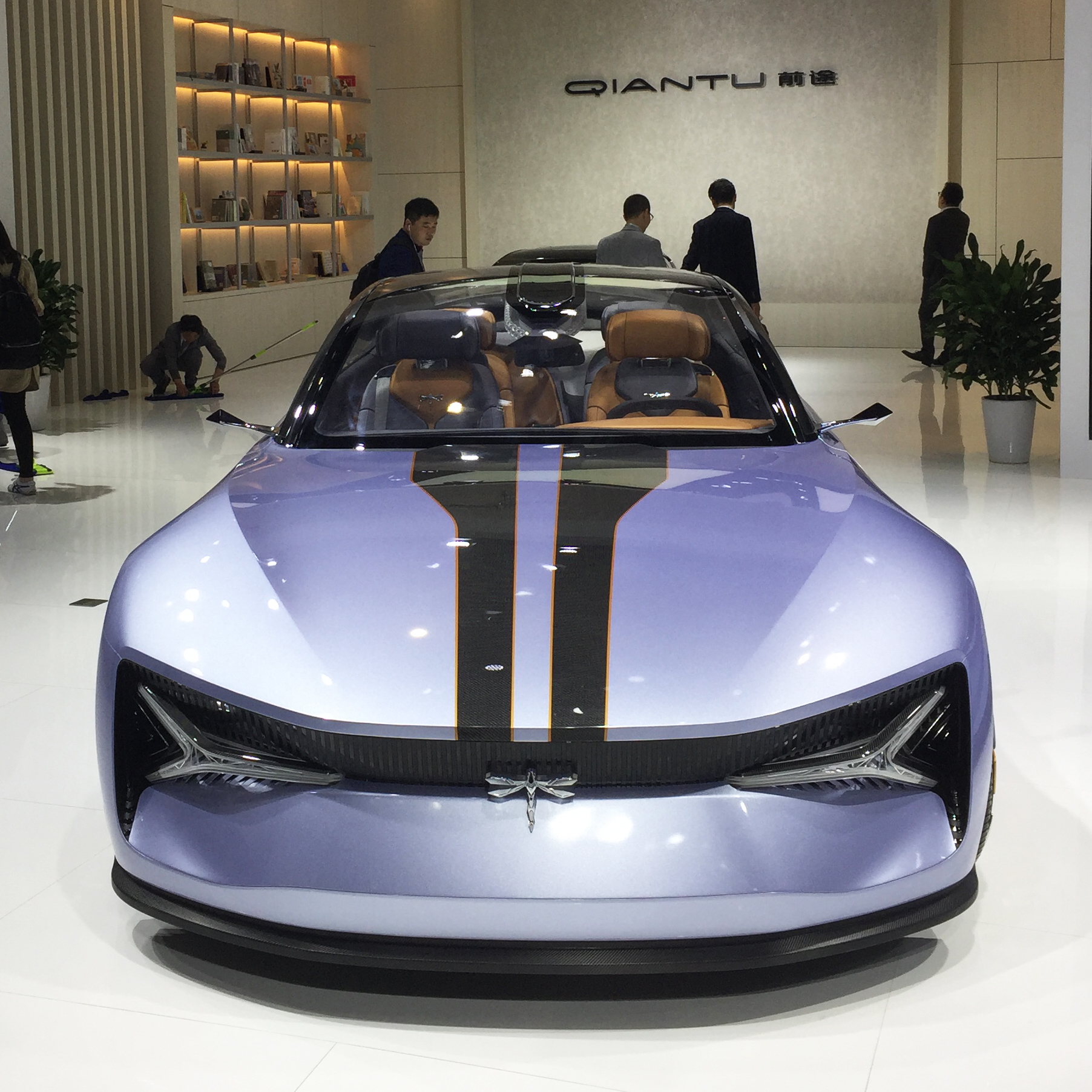 10 electric cars by Chinese car companies at Auto Shanghai 2019: Concept 1 by Qiantu Motor