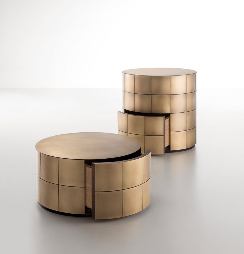 Pandora drawer unit by Martinelli Venezia Studio for De Castelli