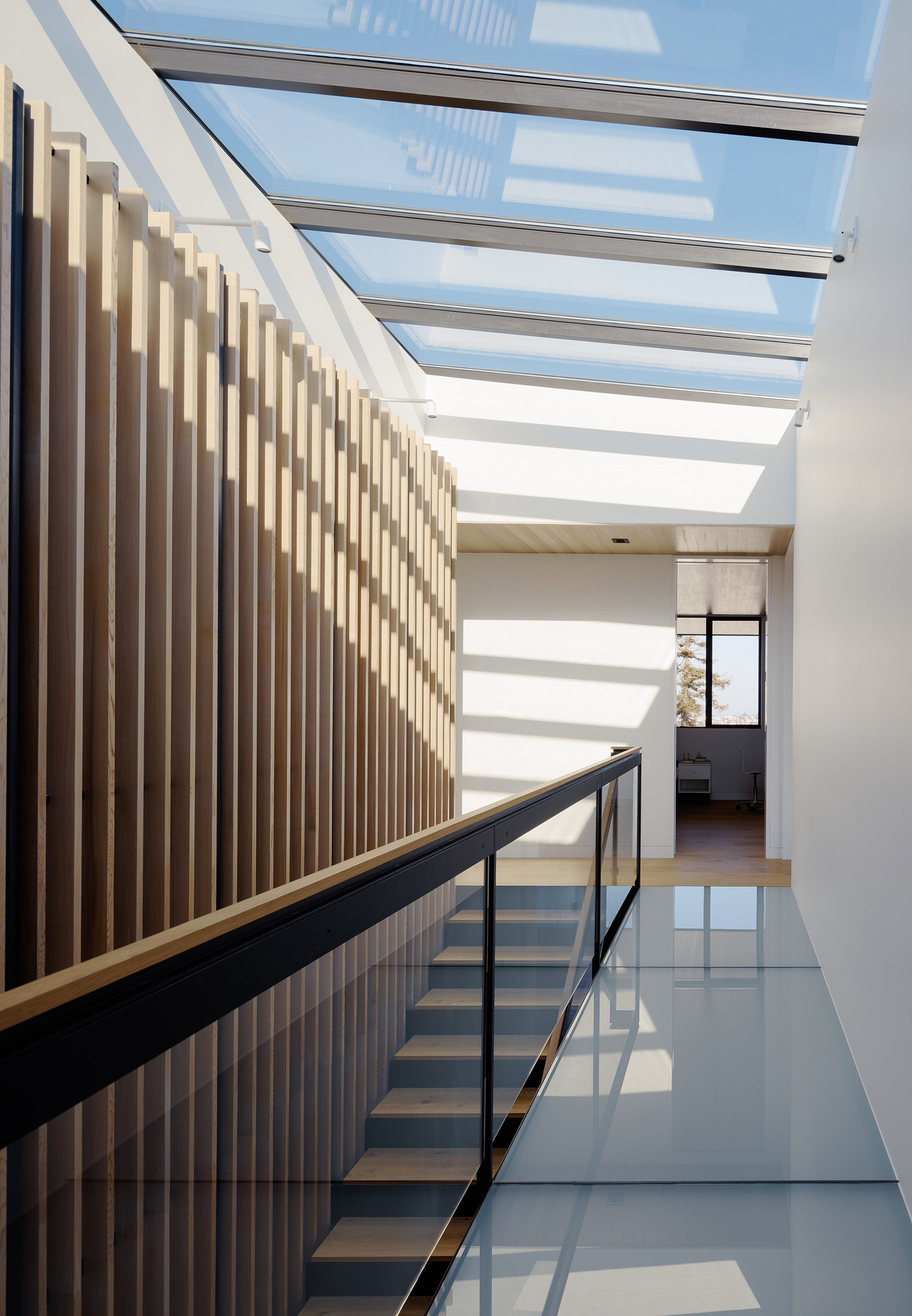 Dolores Heights San Francisco cedar and glass residence by John Maniscalco Architects