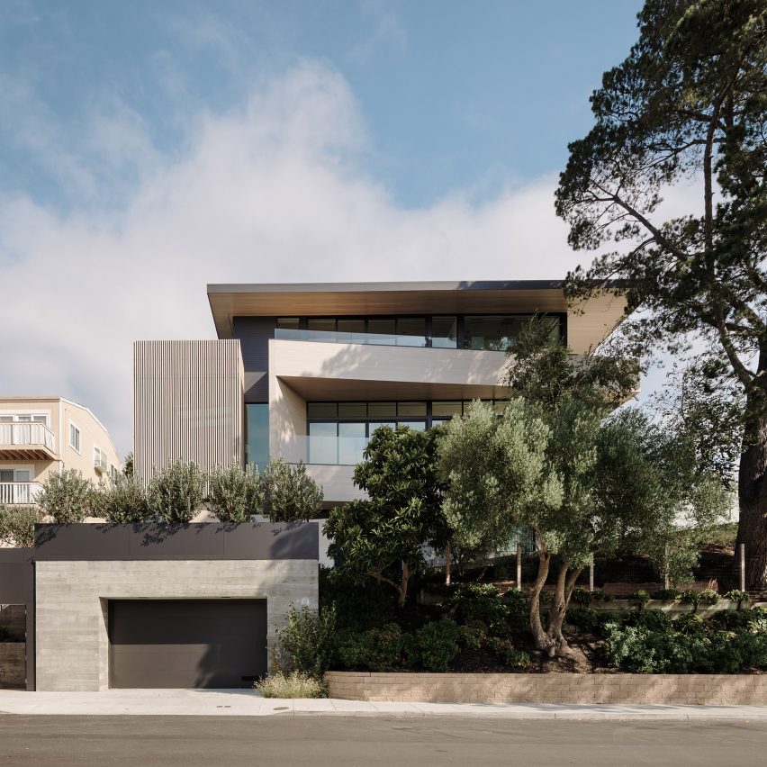 Dolores Heights San Francisco cedar and glass residence by John Maniscalco Architects