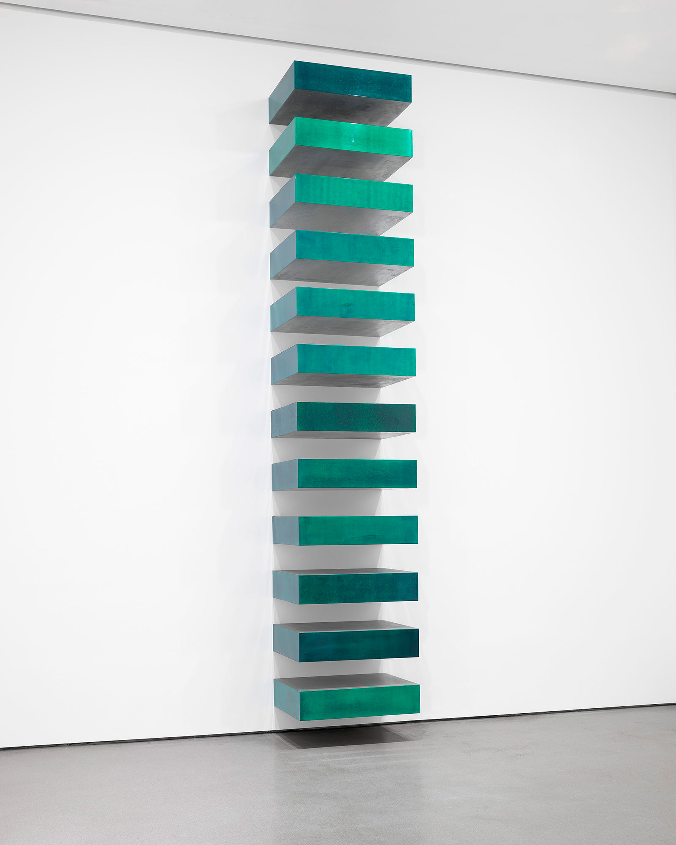 Donald Judd exhibition at MoMA