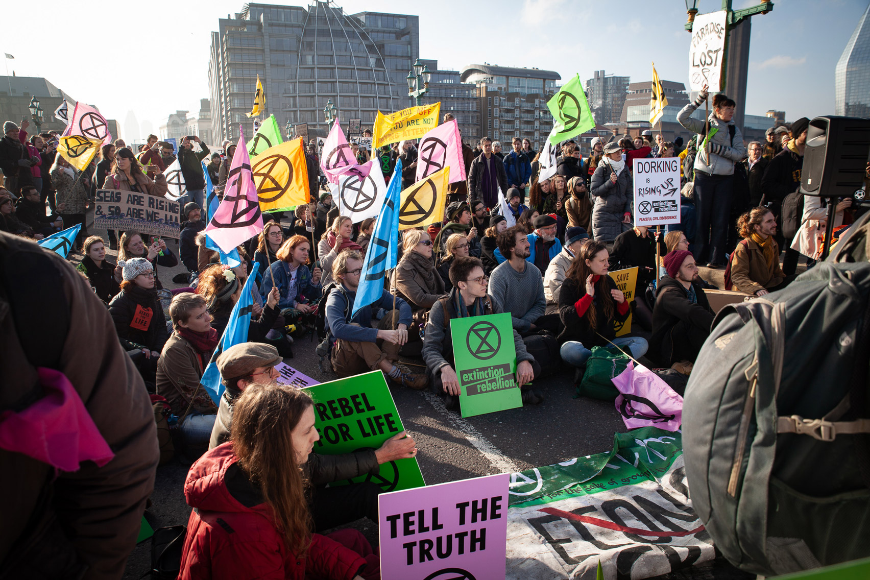 Toxic philanthropy: Extinction Rebellion uses graphic design to protest climate change