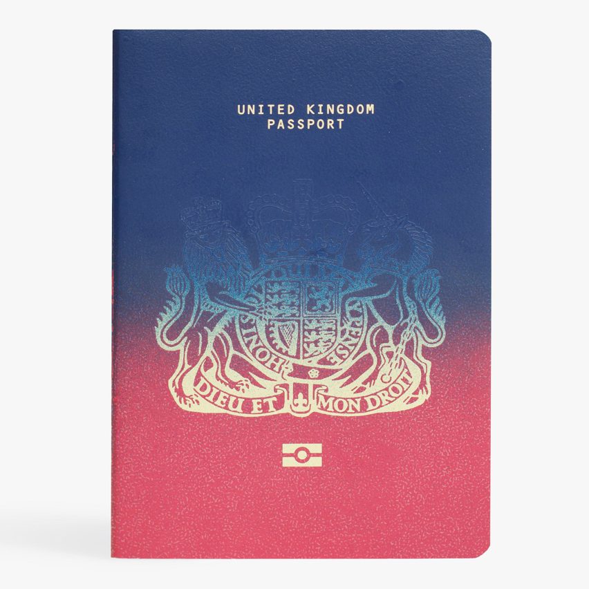 Mark Noad's FUK Brexit passport design "truly represents" the political situation