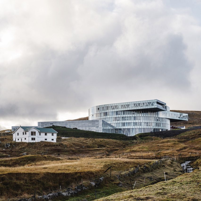 BIG completes vortex-shaped Glasir education centre in Faroe Islands' capital