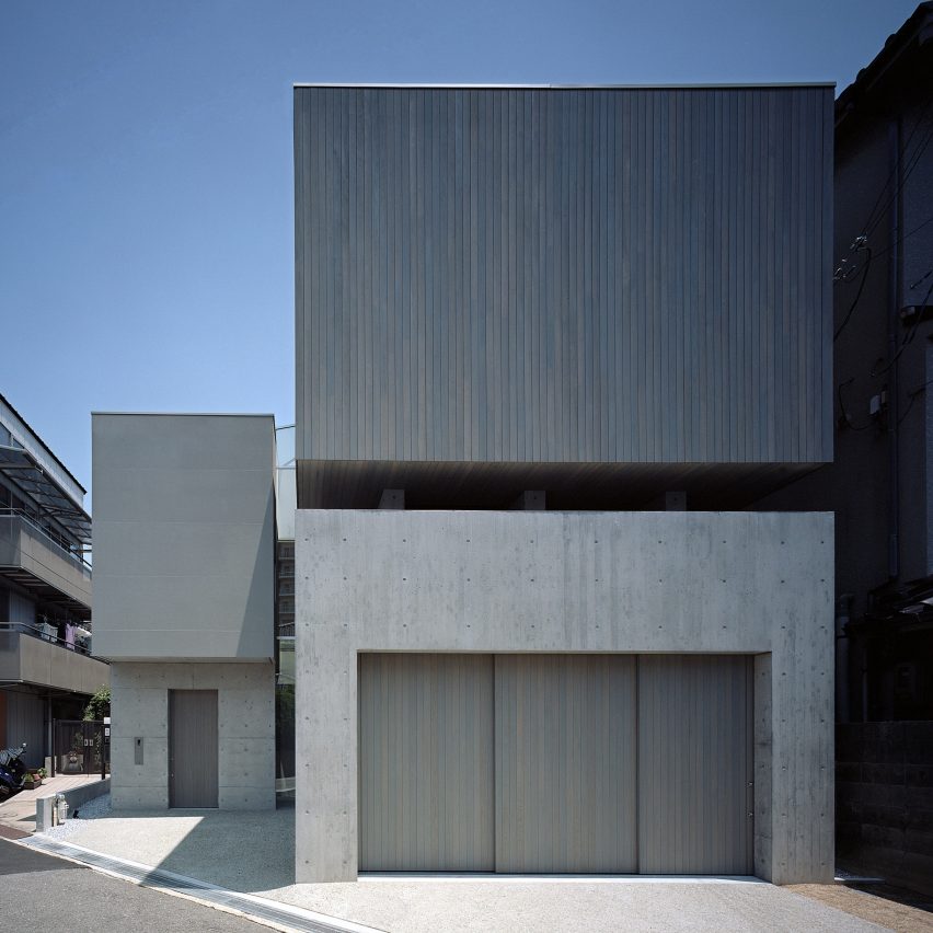 Japanese houses: House in Toyonaka by Fujiwaramuro Architects