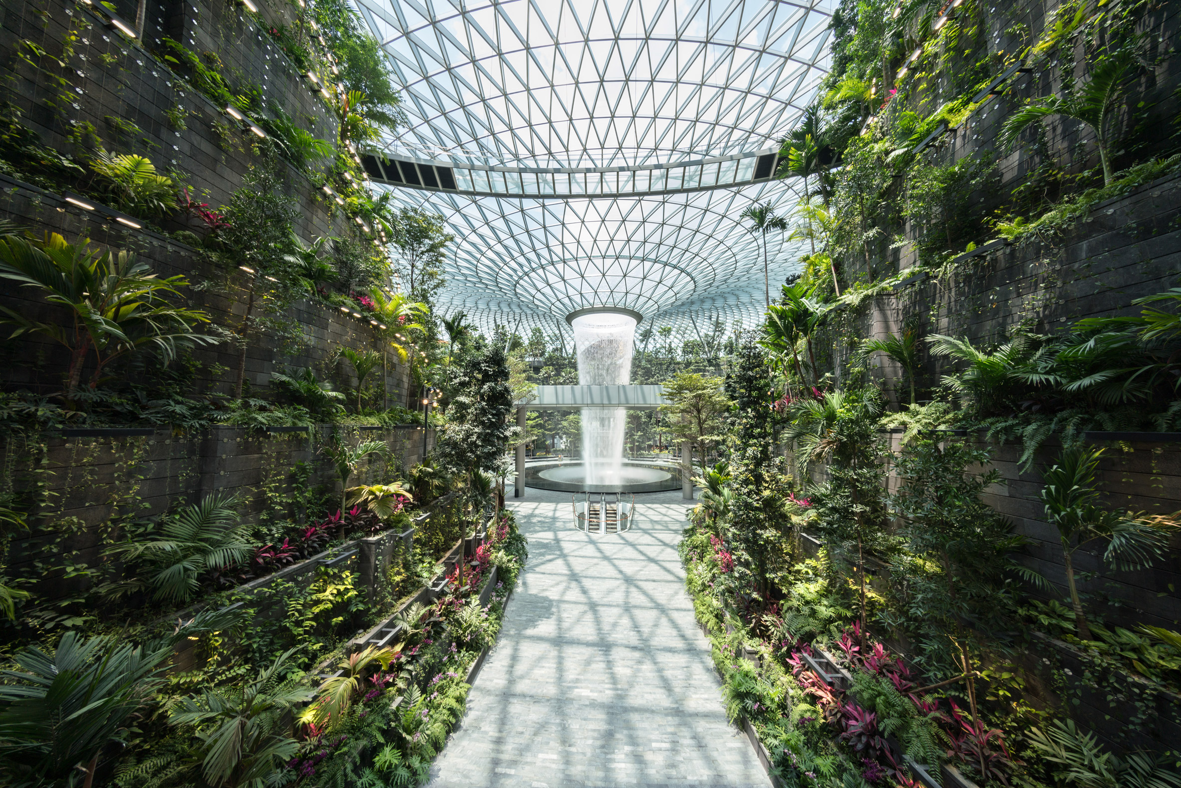 Jewel Changi Airport building by Safdie Architects