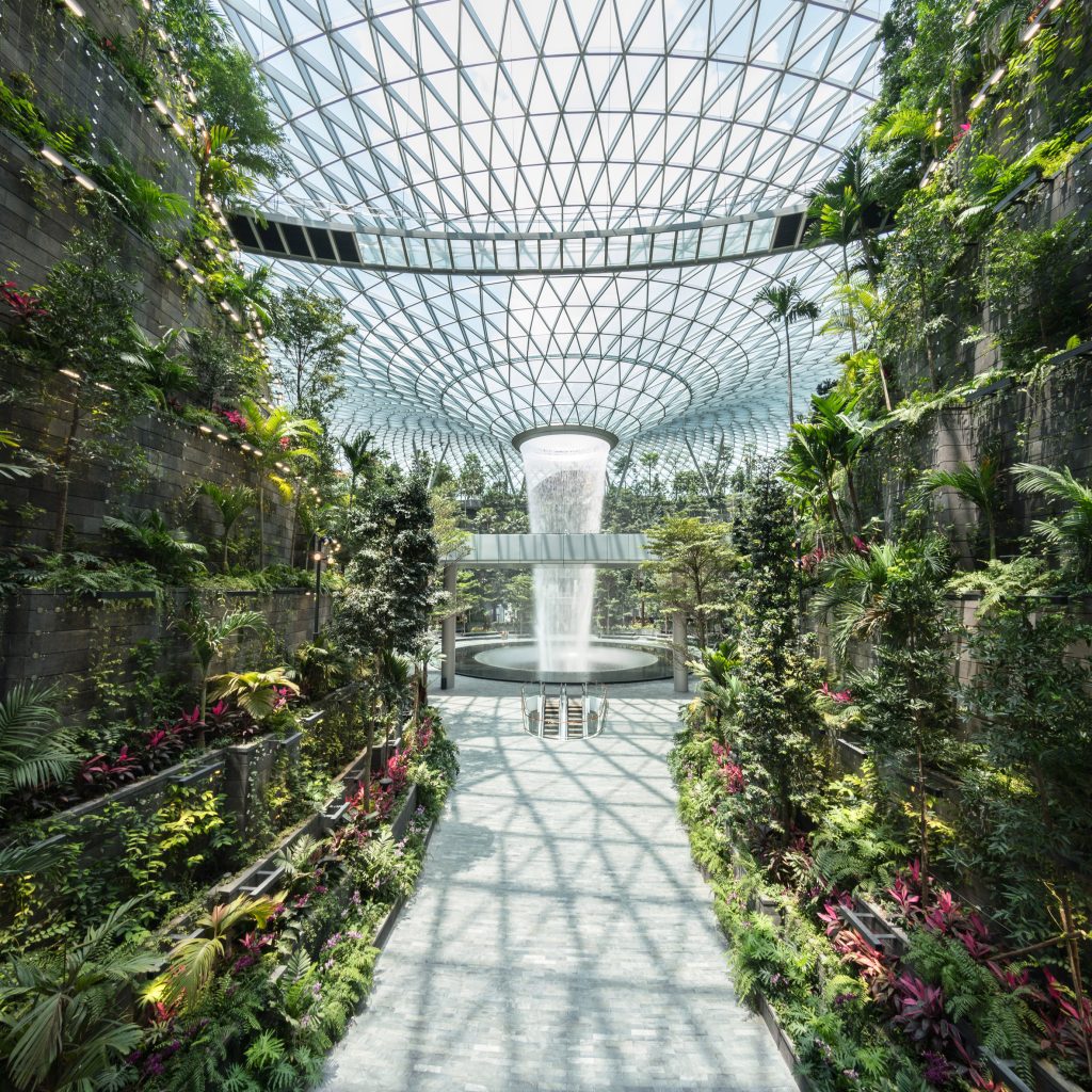 Jewel Changi Airport  Safdie Architects, Vitro Architectural