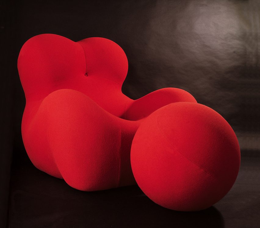 Up5 armchair and Up6 footstool by Gaetano Pesce