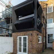 Black Box house extension in Islington by by MATA Architects