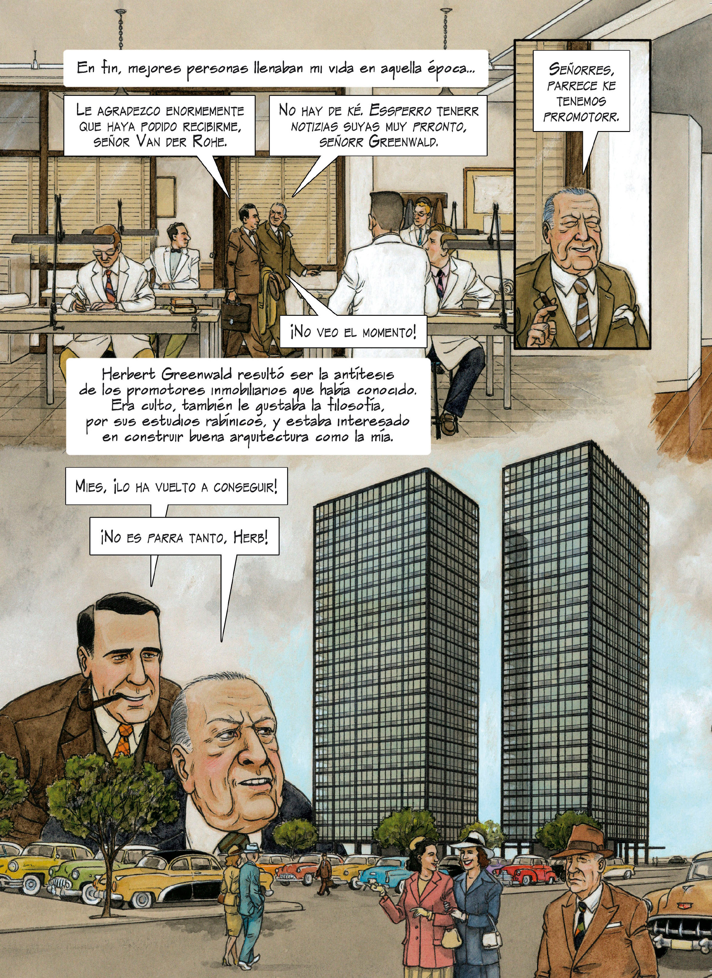 Mies comic by Agustin Ferrer Casas