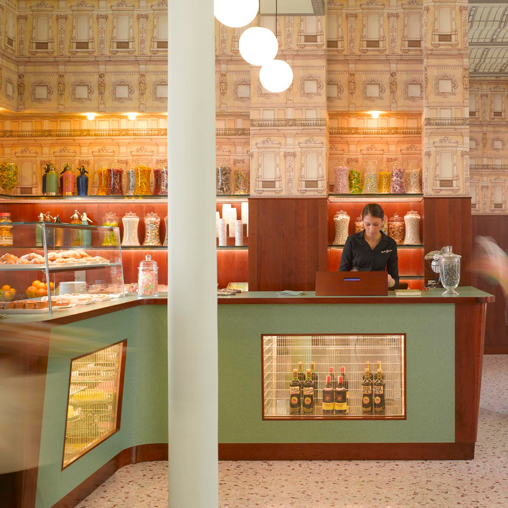 Milan travel guide: Bar Luce by Wes Anderson