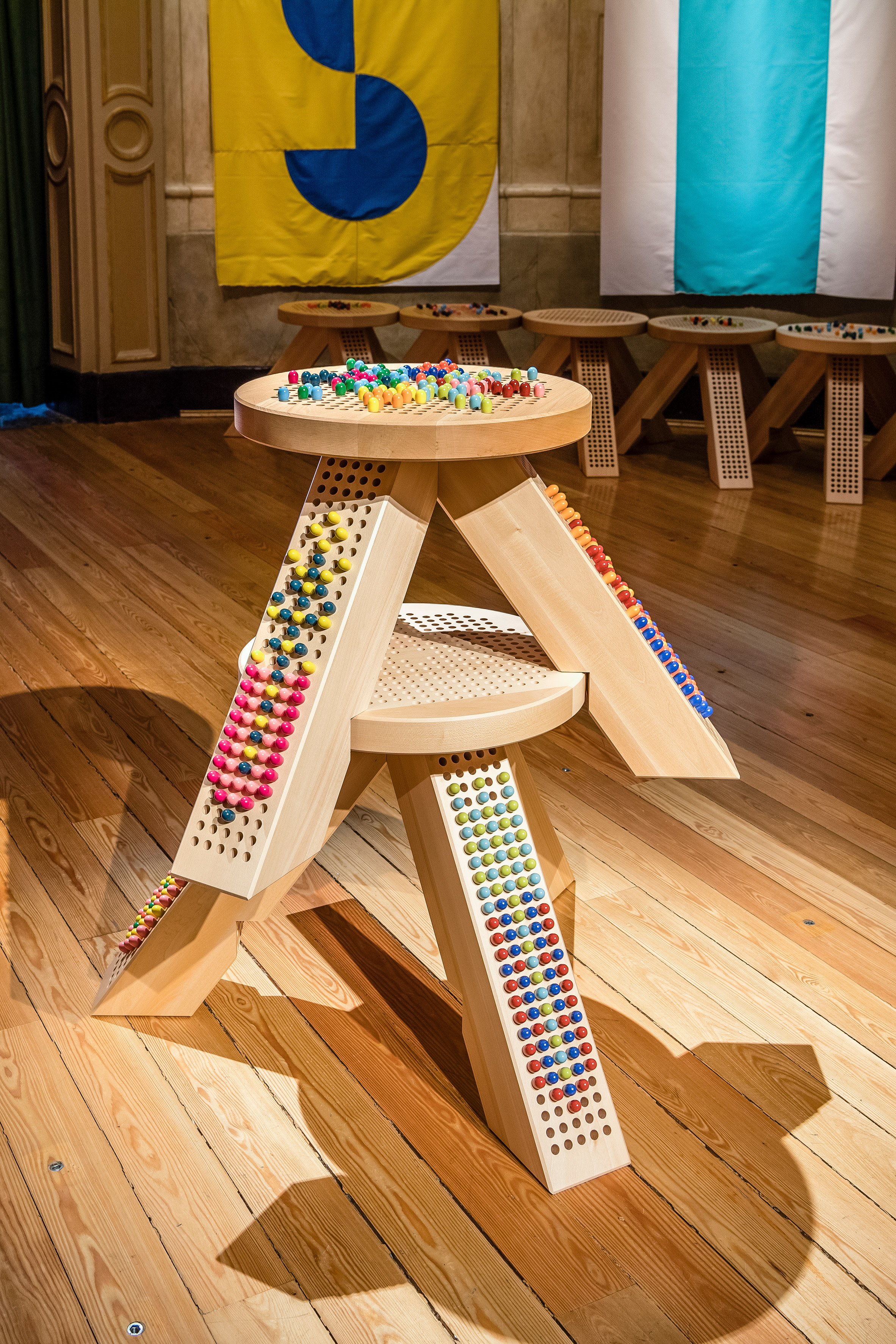 Miu Miu's M/Matching Colorstool is a "board game without rules"