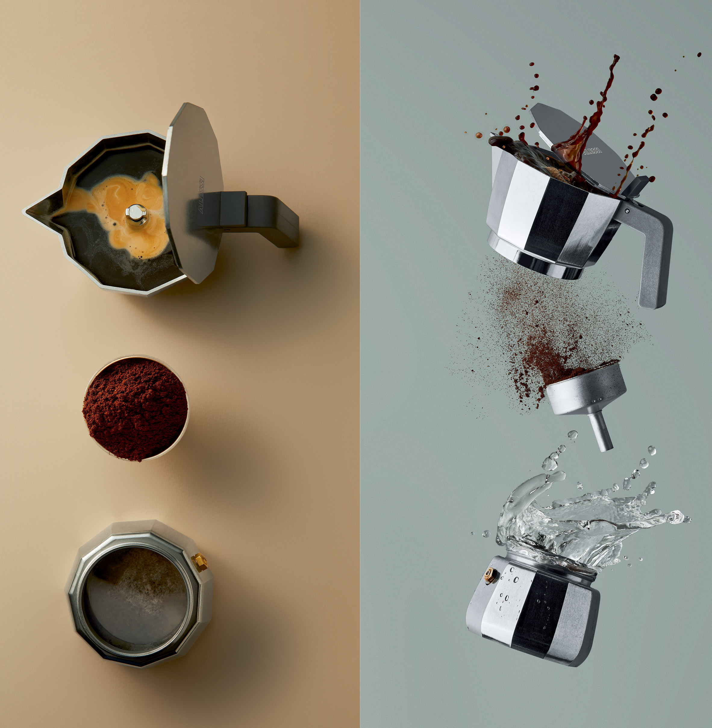 David Chipperfield Redesigns The Classic Moka Espresso Maker For Alessi