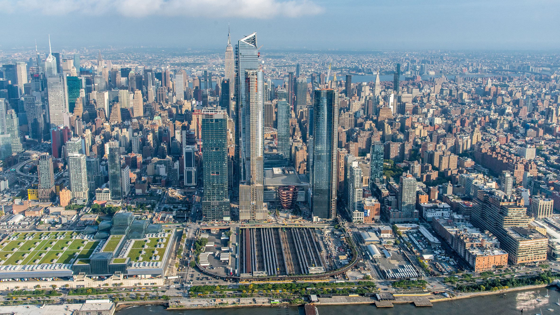 Skyscrapers at New York City's Hudson Yards