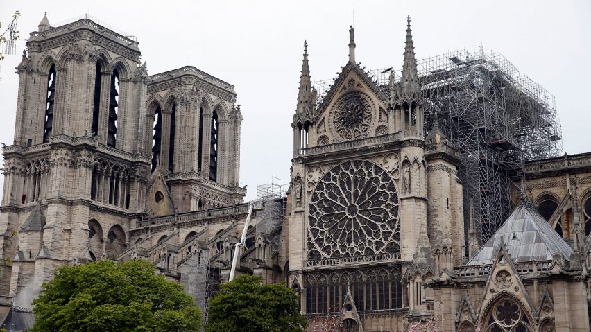 Notre-Dame Cathedral after fire