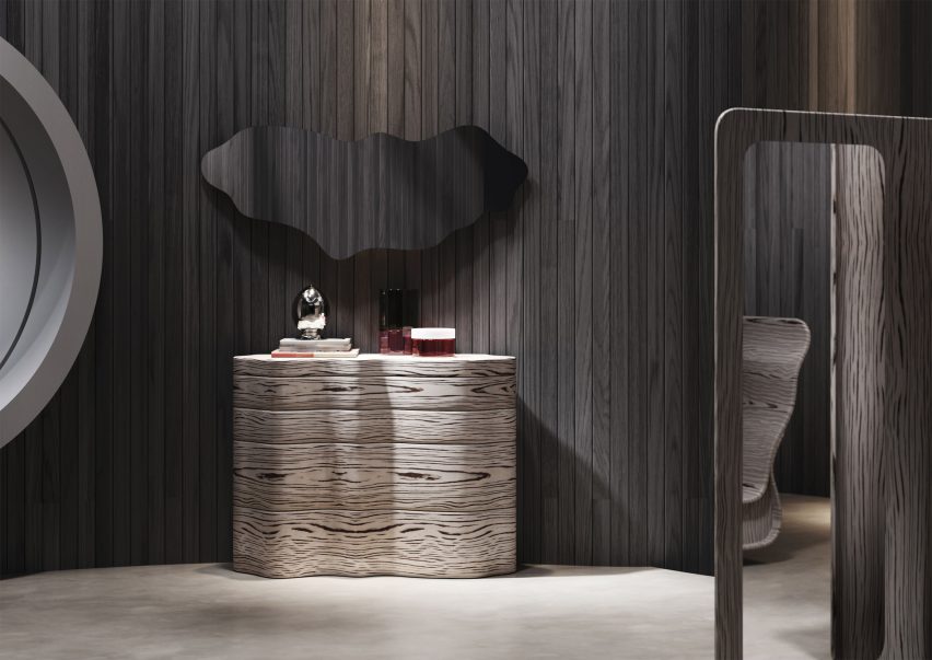 Ergo furniture by Ross Lovegrove for Natuzzi
