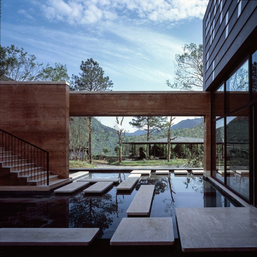 Rammed-earth architecture features on one of our Pinterest boards