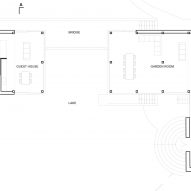 Plan of Stepping Stone House by Hamish & Lyon