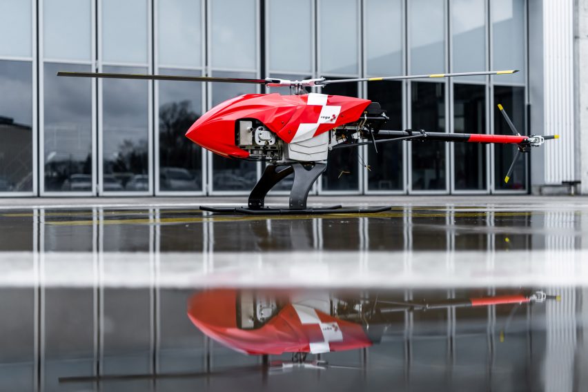 Rega autonomously rescue drone