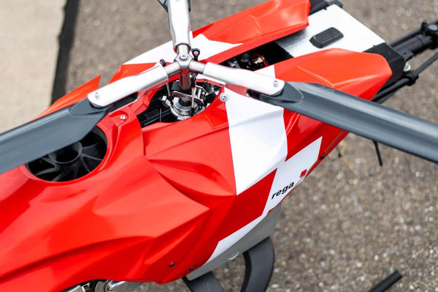 Rega autonomously rescue drone