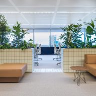 Synchroon office interiors designed by Space Encounters