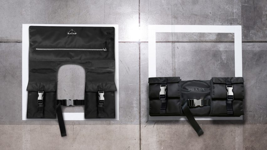 Wearable Luggage for Prada by Liz Diller of Diller Scofidio + Renfro