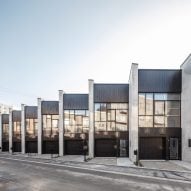 Lendager Group uses recycled materials to build 20 townhouses in Copenhagen