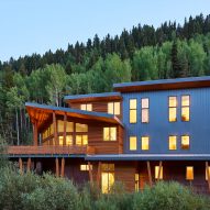 Virginia Placer sustainable and affordable mountain homes in Colorado by Charles Cunniffe Architects
