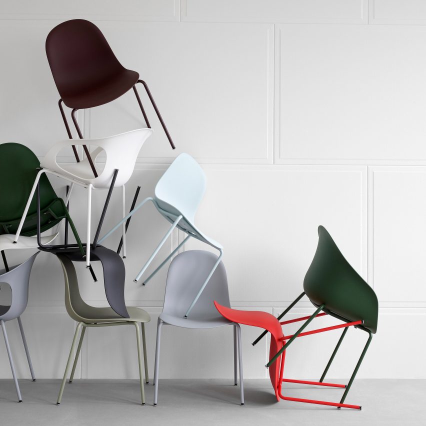 PearsonLloyd uses as little material as possible on Kin chair collection