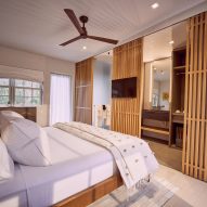 A Room at the Beach boutique hotel by Lucy Swift Weber and Charles Lemonides in Bridgehampton, New York