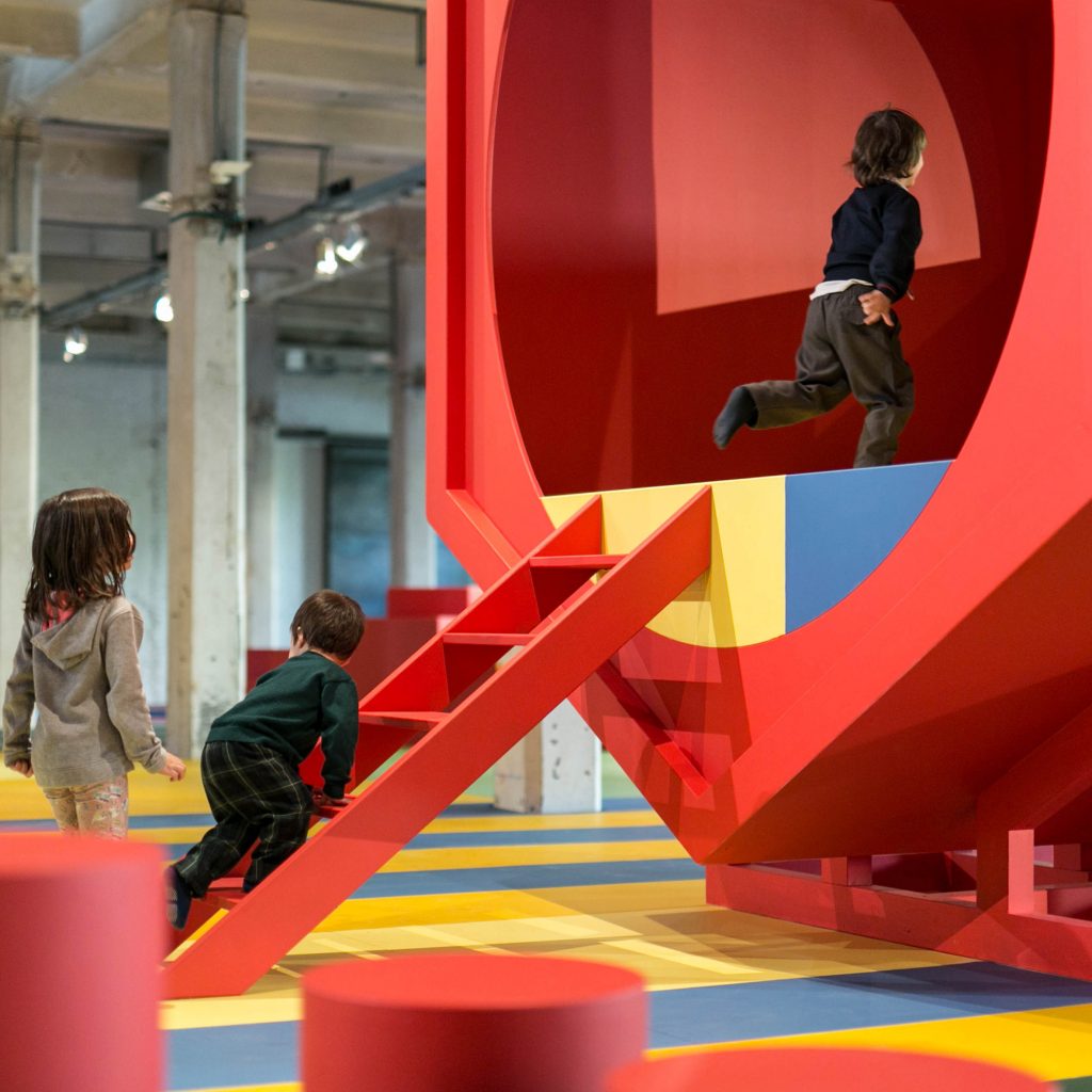 Landscape For Play Is A Colourful Playground In Madrid By Aberrant Architecture