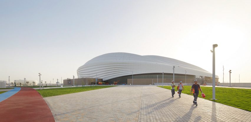 Al Wakrah Stadium for the 2022 World Cup in Qatar by Zaha Hadid Architects