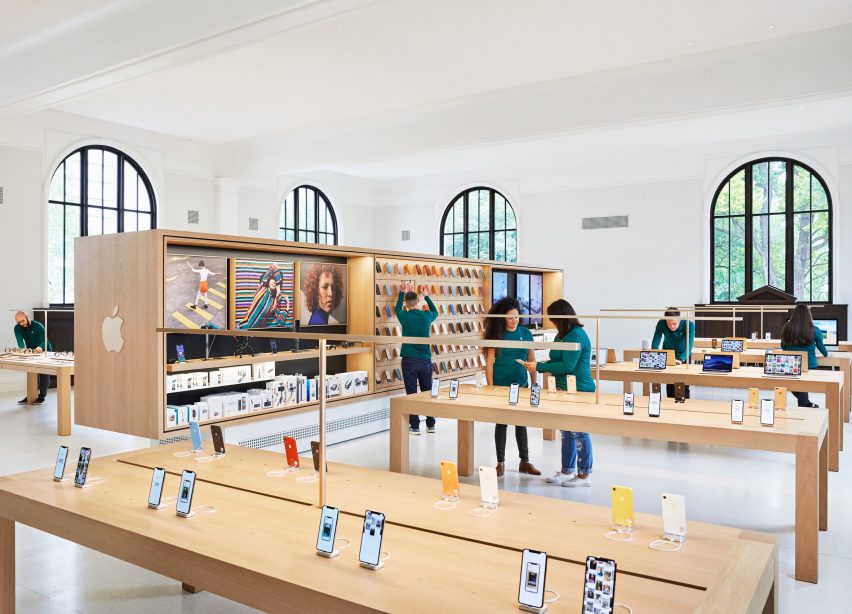 Apple Carnegie Library by Foster+Partners in Washington, DC