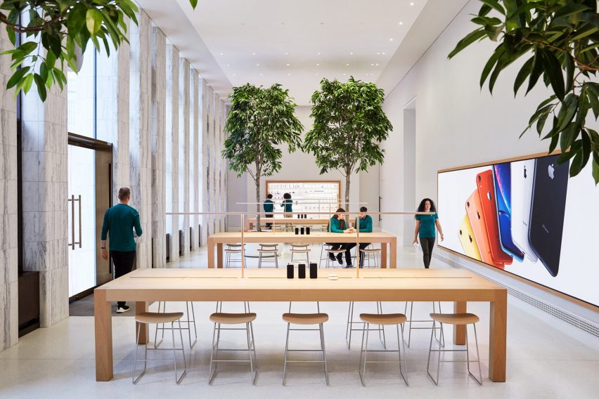 Apple Carnegie Library by Foster+Partners in Washington, DC
